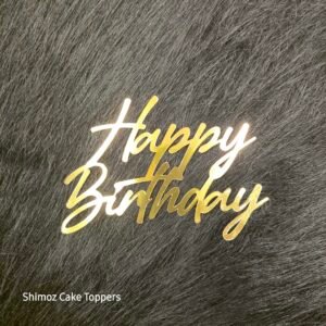 Happy Birthday Cake Topper -3