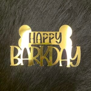 Dog Birthday Cake Topper