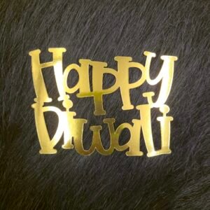 Happy Diwali Cake Topper