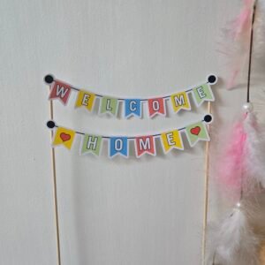 Welcome Home House Warming Cake Topper